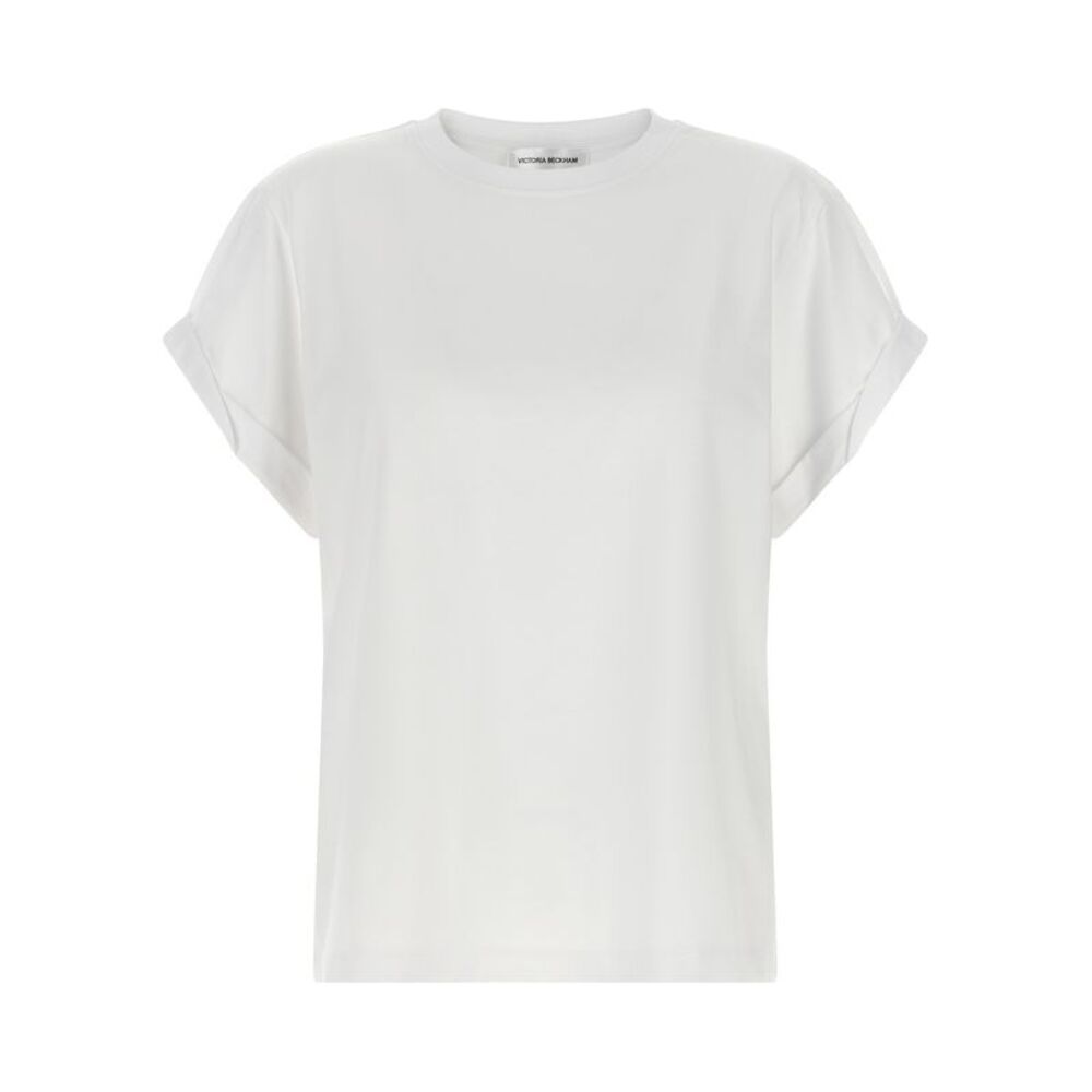 Victoria Beckham White Cotton Women's T-Shirt